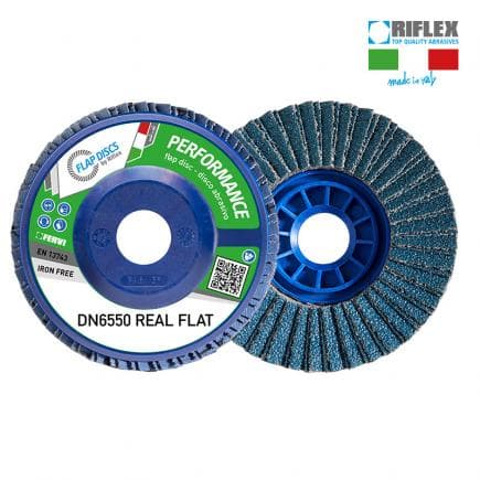 FERVI DN6550.112 - Disque à lamelles concave Performance Real Flat en zirconium diamanté