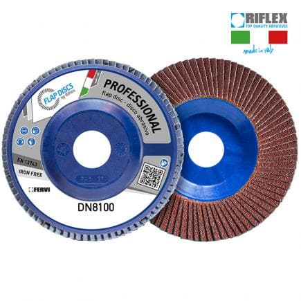 FERVI DN8100.217 - Disque à lamelles plat Professional Classic en corindon et platine