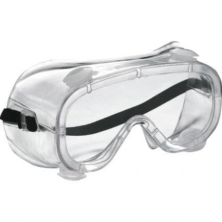 FERVI EW154 - Lunettes en plastique avec valves de ventilation