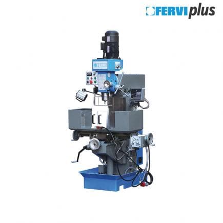 FERVI F050I - Fraiseuse à tête rapide avec onduleur 400 V 2,2 kW