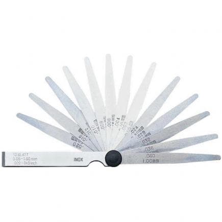 FERVI FG01/AI - Jauges d'épaisseur en acier inoxydable