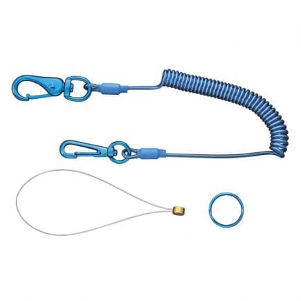 FERVI G009 - Câble spiralé de sécurité pour outils 430-1 600 mm