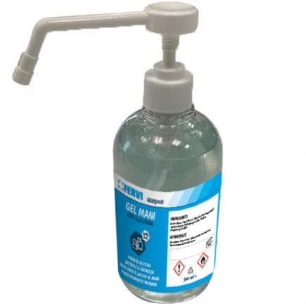 FERVI GENI500B - Hand hygienizing gel 70% alcohol 500ml