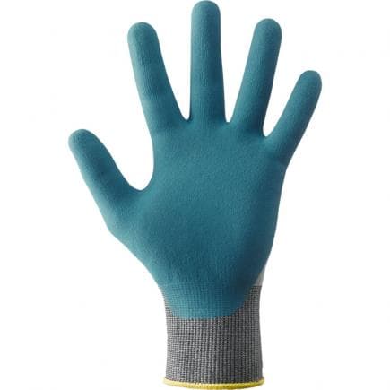 FERVI GL396/09 - Gant en nylon-élasthanne/nitrile jauge 15 sans couture avec traitement antibactérien