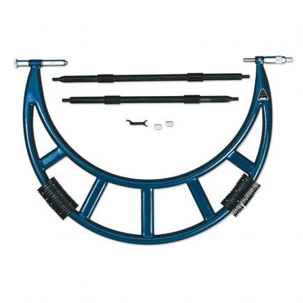 FERVI M009/300/400 - Micromètre centésimal avec contacts en métal dur pour usage externe