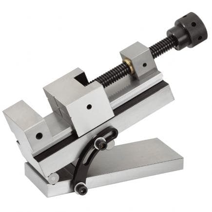 FERVI M061 - Étau de précision avec barre sinusoïdale 0°-45°