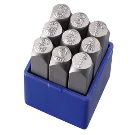 FERVI P012/N03P - Numéros HRC 58-60 Chrome-Vanadium Micro stress (9 pcs.)