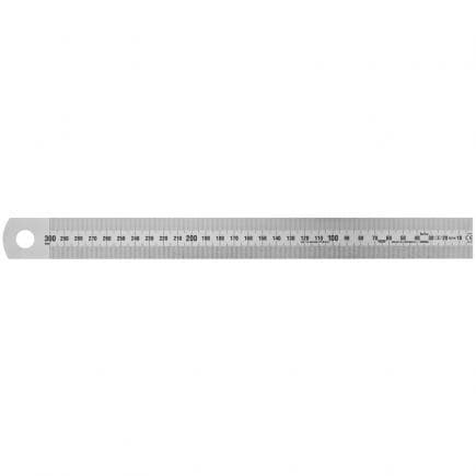 FERVI REA0300/RD - Règles semi-rigides en acier inoxydable avec lecture de droite à gauche