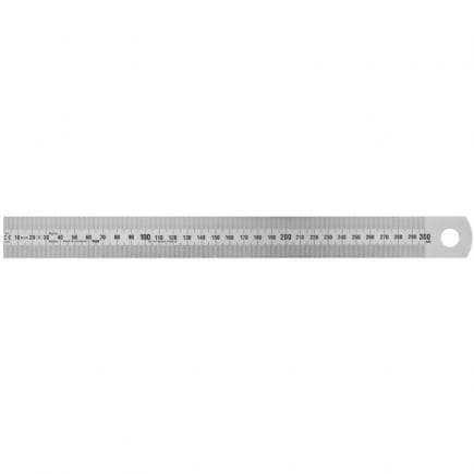 FERVI REA0300/RS - Règles semi-rigides en acier inoxydable avec lecture de gauche à droite
