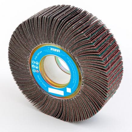FERVI RFT165/25040 - Roues à lamelles avec trou en tissu d'oxyde d'aluminium