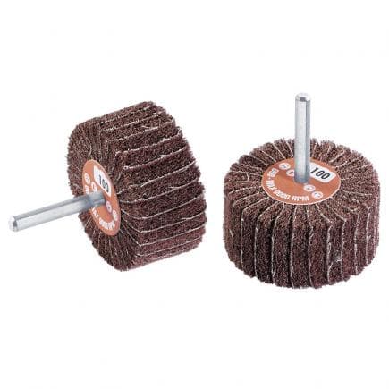 FERVI RGM030/20VF - Roues à tige mixte en toile et toile abrasive