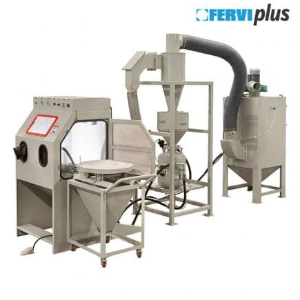 FERVI S035P - 400V 2,25kW Pressure sandblast cabinet