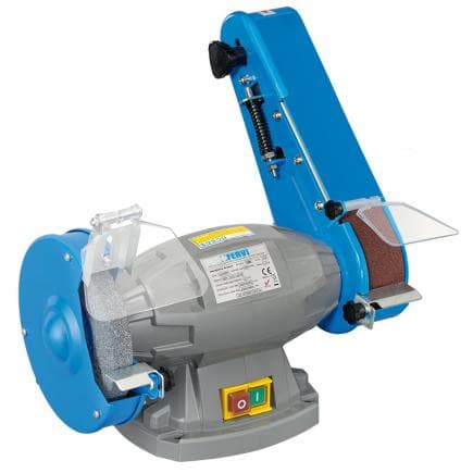 FERVI S383 - Meuleuse d'établi avec ponceuse 400W 150x20x16mm