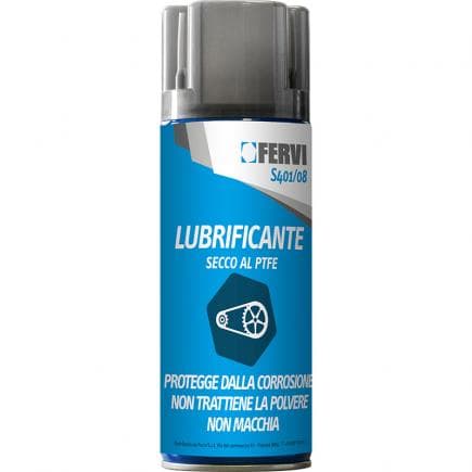 FERVI S401/08 - Lubrifiant sec au ptfe (téflon) 400 ml