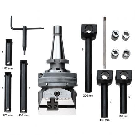 FERVI T021/030CM3 - Tête d'alésage centésimale avec avance automatique
