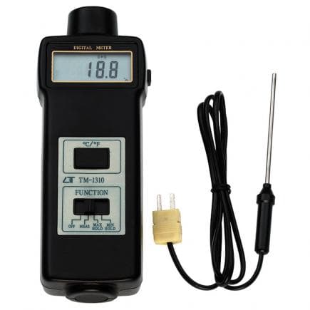 FERVI T055 - Thermomètre numérique portable avec lecture à 0,01°