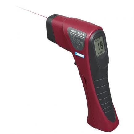FERVI T064 - Thermomètre infrarouge avec Foretur laser -25 °C +400 °C