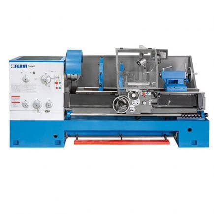 FERVI T080F - Tour parallèle avec embrayage et affichage 400 V 7,5 kW
