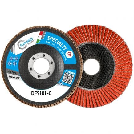 FERVI DF9101.314 - Disque à lamelles céramique classique avec support en fibre de verre