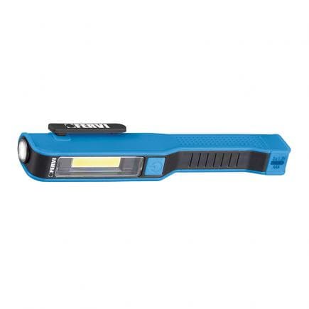 FERVI 0128A - Lampe de poche magnétique COB + 1 LED