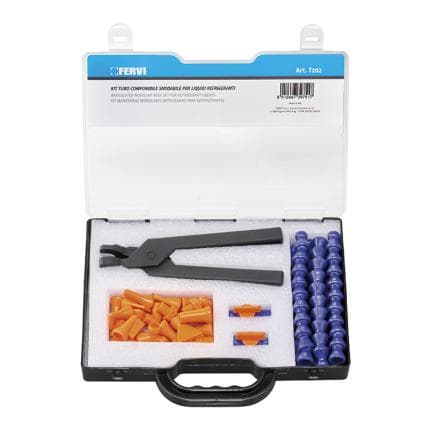 FERVI T202 - KIT DE TUYAUX MODULAIRES RACCORDABLES POUR LIQUIDES DE REFROIDISSEMENT
