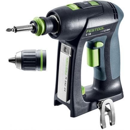 FESTOOL 577050 - Perceuse sans fil C 18-Basic avec batterie gratuite