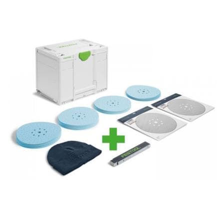 FESTOOL 578280 - SYS-STF D225 GR - Set Systainer³ d'abrasifs granat (110 pcs.)