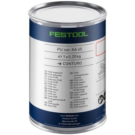 FESTOOL 578529 - PU NAT-KA 65/4 - Colle PU naturelle (4 pièces)
