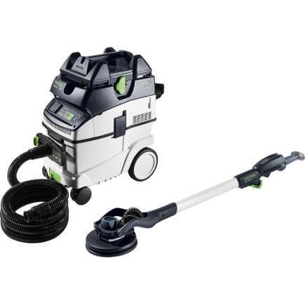 FESTOOL 578453 - PLANEX LHS 2-M 225 EQ/CTM 36-Set - Kit avec ponceuse longue portée et aspirateur 400W
