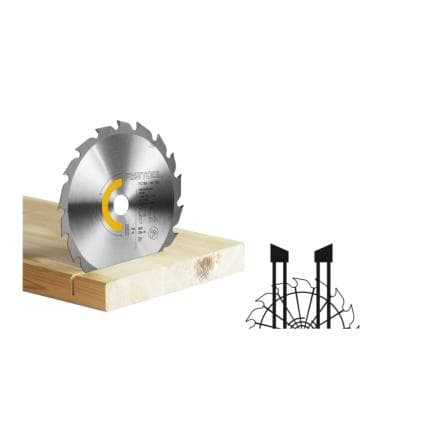 FESTOOL 578583 - HW 160x1,6x20 W18 - Lame de scie WOOD STANDARD pour HKC 55 K, TSC 55 K