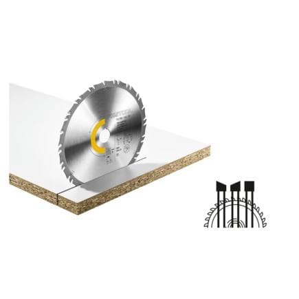 FESTOOL 578586 - HW 160x1,6x20 FWWW35 - Lame de scie WOOD FINE CUT pour HKC 55 K, TSC 55 K