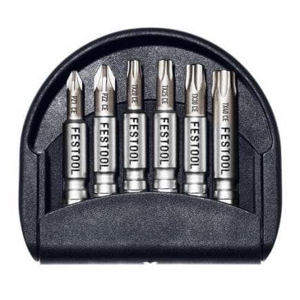 FESTOOL 205087 - Assortiment d'inserts CENTRO Bit-Set 1 (6 pcs.)