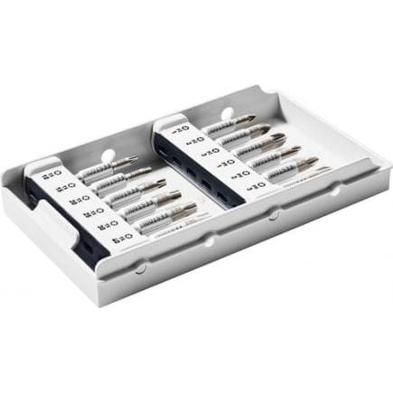 FESTOOL 205089 - Assortiment d'inserts DB CE 50/12-Set 1 (12 pcs.)