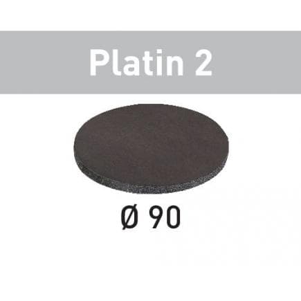 FESTOOL 498324 - Disque abrasif STF D 90/0 Platin 2 (multipack)