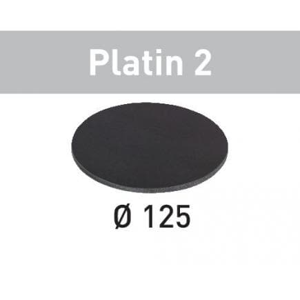 FESTOOL 492375 - Disque abrasif STF D125/0 Platin 2 (15 pcs.)