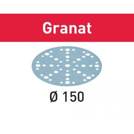 FESTOOL 575162 - Disque abrasif STF D150/48 Granat (multipack)