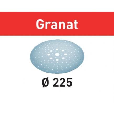 FESTOOL 205656 - Disque abrasif STF D225/128 Granat (multipack)