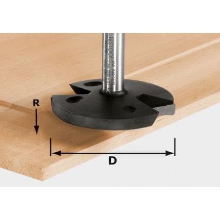 FESTOOL 492712 - Fraise à surfacer HW D68/14/R35 S12