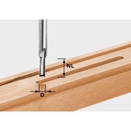 FESTOOL 490953 - Fraise à rainurer HW S8 D 3-8 mm