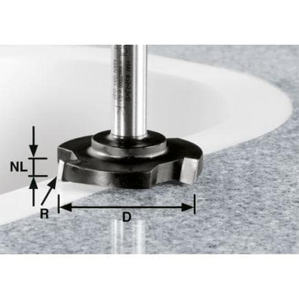 FESTOOL 492701 - Fraise plate HW D 52/R1ss S12