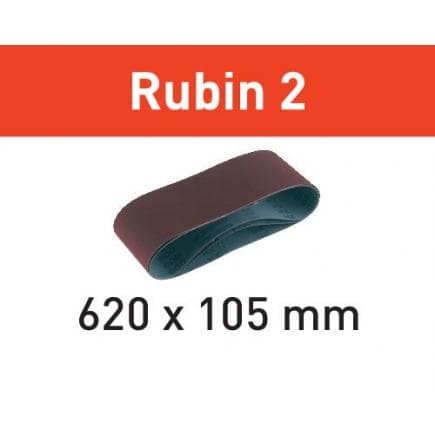 FESTOOL 499153 - Bande abrasive L620X105 Rubin 2