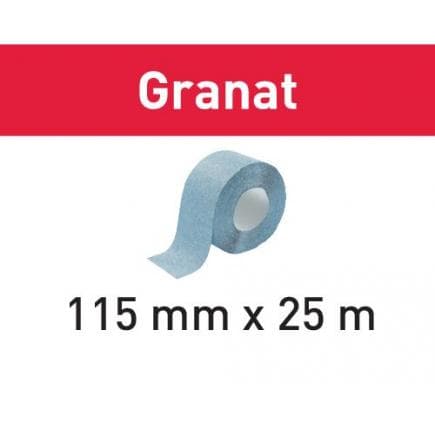 FESTOOL 201110 - Rouleau abrasif 115x25m Granat (5 pcs.)