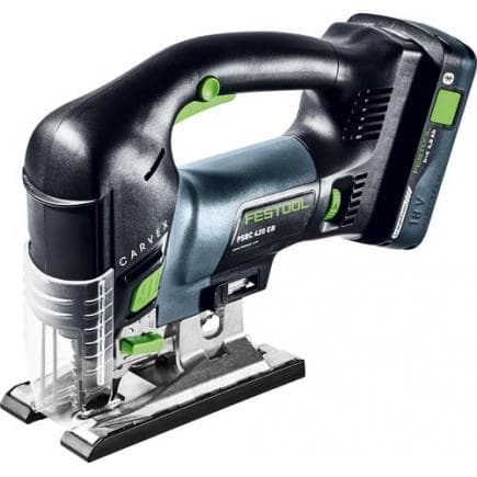 FESTOOL 576536 - Cordless pendulum jigsaw PSBC 420 HPC 4,0Ah EBI-Set CARVEX