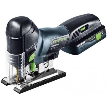 FESTOOL 576525 - Scie sauteuse sans fil PSC 420 HPC 4,0 Ah EBI-Plus CARVEX