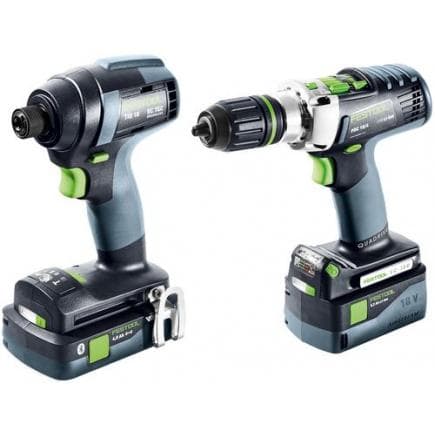 FESTOOL 576488 - Screwdriver and drill bit set TID18 5,2/4,0 I-Set PDC18