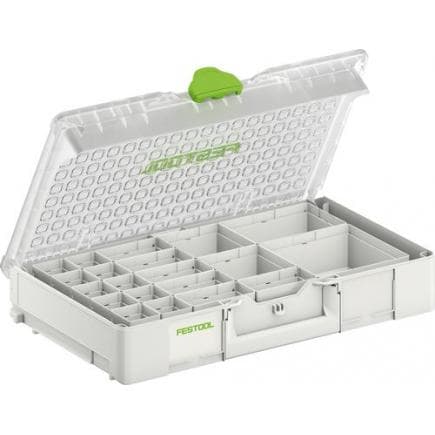 FESTOOL 204856 - Boîtes Systainer³ Organizer SYS3 ORG L 89 ESB avec 20 plateaux