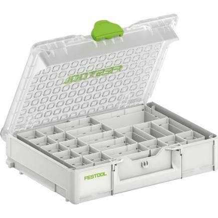 FESTOOL 204853 - Boîtes Systainer³ Organizer SYS3 ORG M 89 ESB avec 22 plateaux