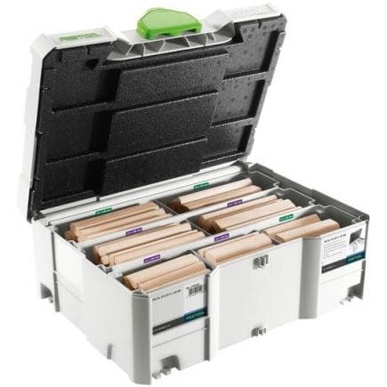 FESTOOL 498205 - ChevillesDOMINO XL Hêtre DS/XL D12/D14 BU (128 pcs.)
