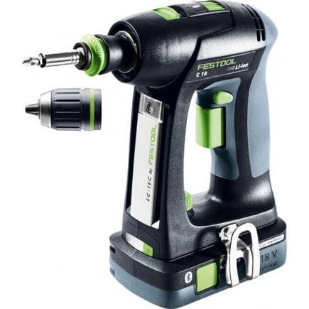 FESTOOL 576435 - Perceuse sans fil C 18 HPC 4,0 Ah I-Plus