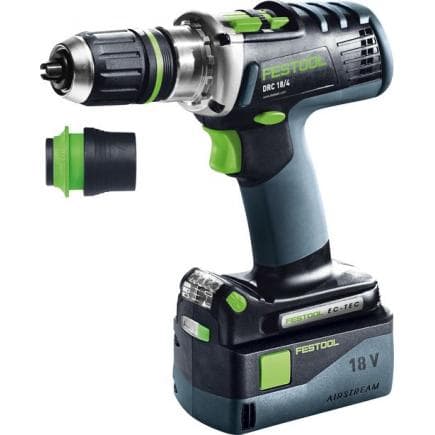 FESTOOL 576463 - Cordless drill DRC 18/4 5,2/4,0Ah I-Plus-SCA QUADRIVE